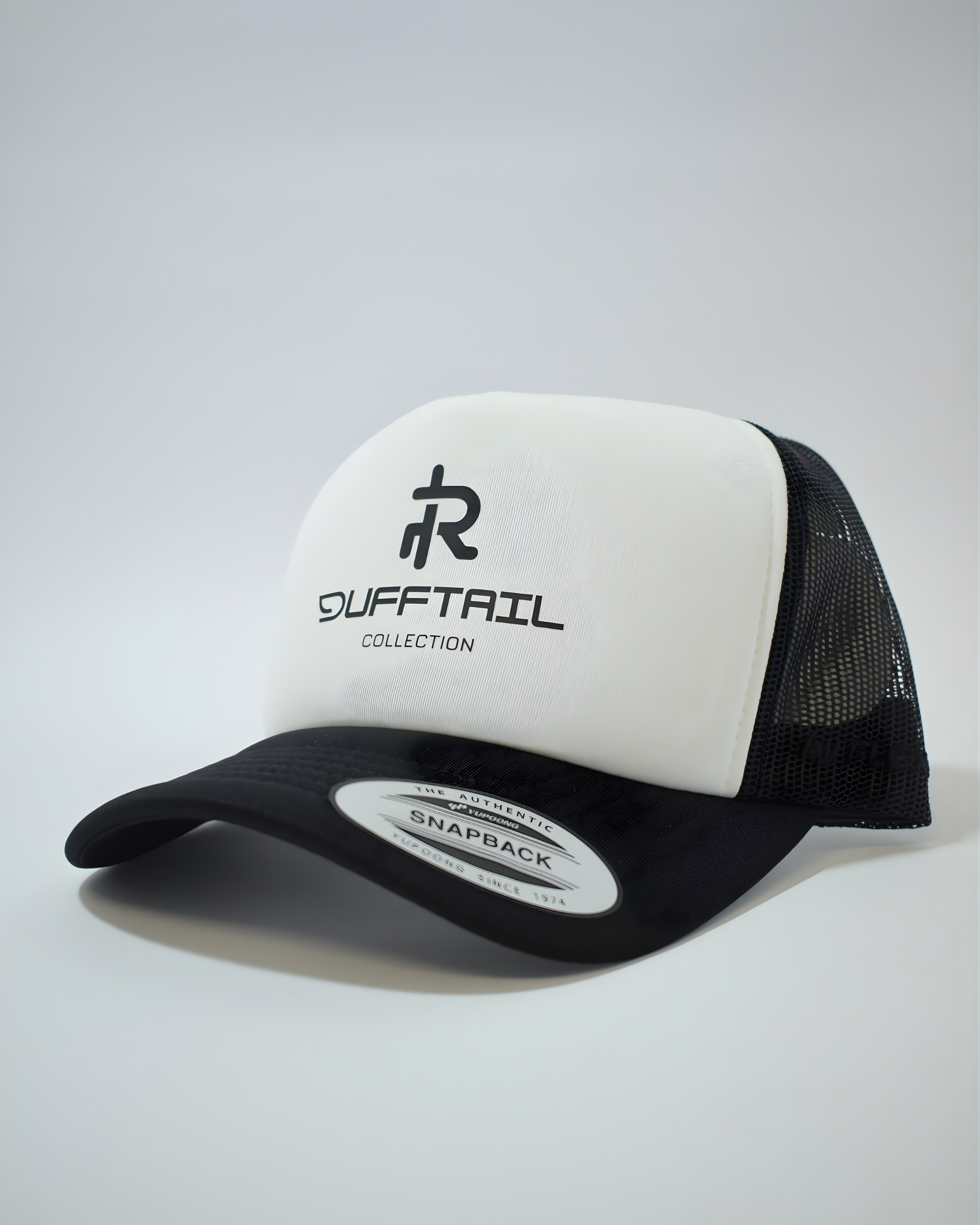 Lifestyle Trucker Black / White Cap - IR Logo