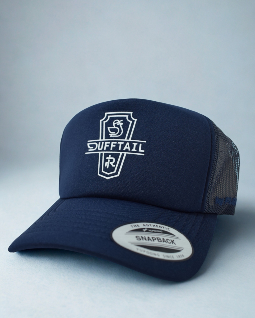 Lifestyle Trucker Navy Cap - Country Logo - Dufftail