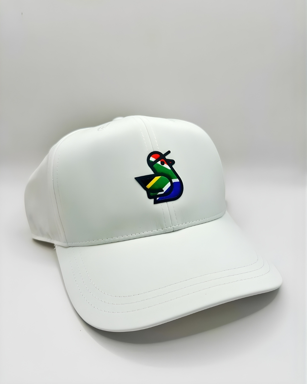 Original White Cap - SA Flag Insert Logo