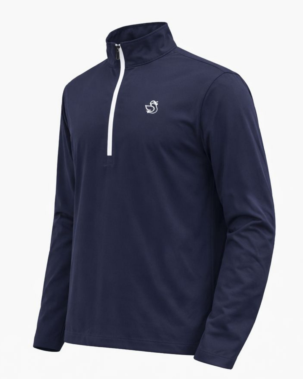Lightweight Navy 1/4 Zip Jacket - Image 2