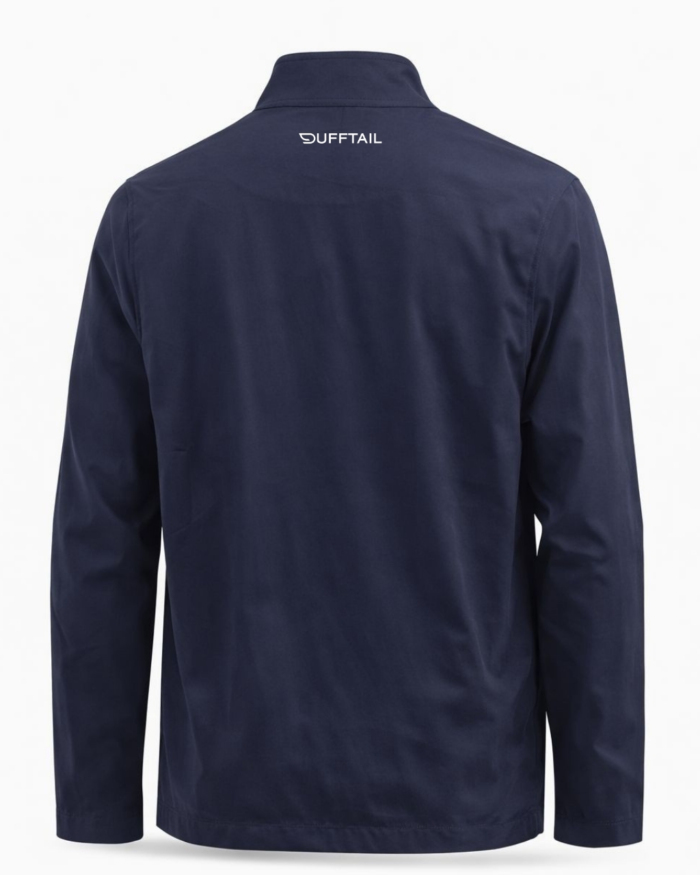 Lightweight Navy 1/4 Zip Jacket - Dufftail
