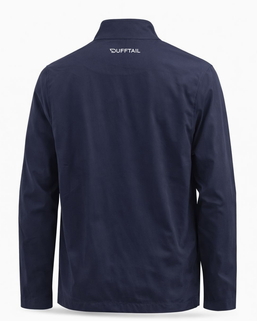 Lightweight Navy 1/4 Zip Jacket - Image 4