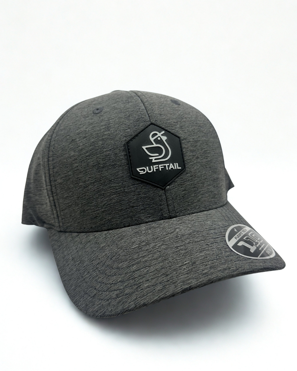 Premium 110 Icon Grey Cap - Hexagon Badge