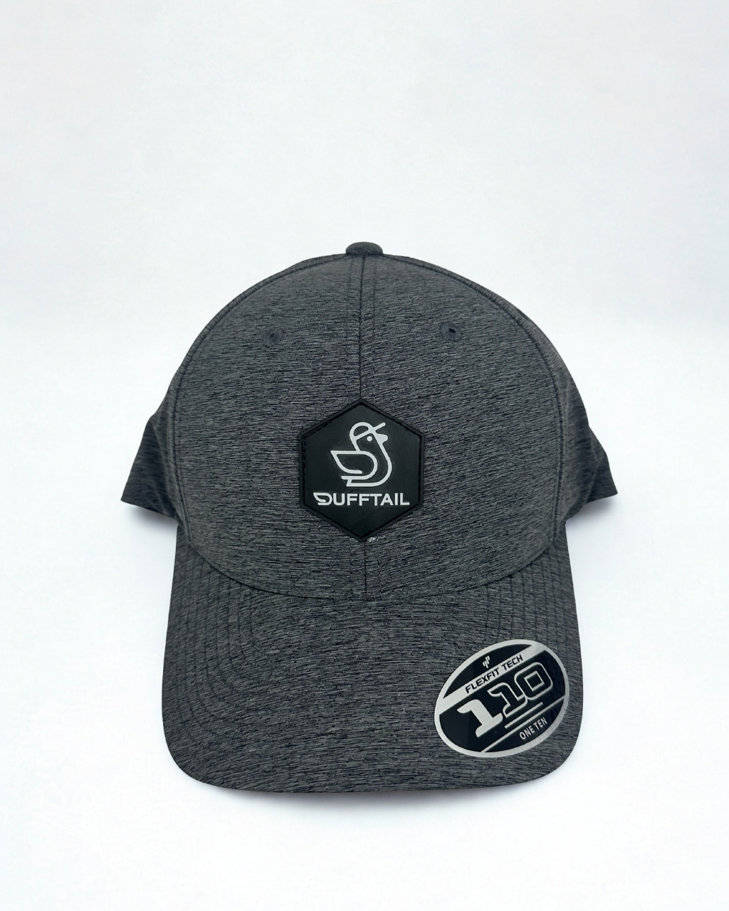 Premium 110 Icon Grey Cap - Hexagon Badge - Image 2